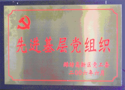点击查看详细信息<br>标题：2006年先进基层党组织 阅读次数：4778